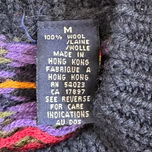 GAP Multicolor Patterned Crewneck Sweater - Picture 6 of 7